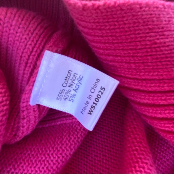 NWT GOLD RAY pink sweater regular - Picture 3 of 7